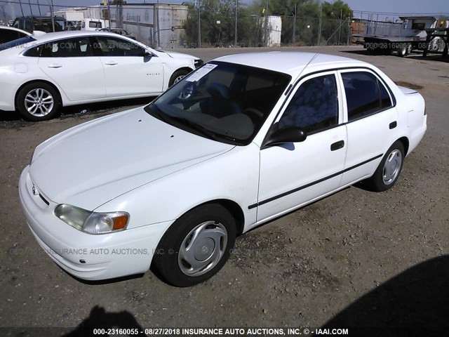 1NXBR12E4XZ219815 - 1999 TOYOTA COROLLA VE/CE/LE 白色 照片 2