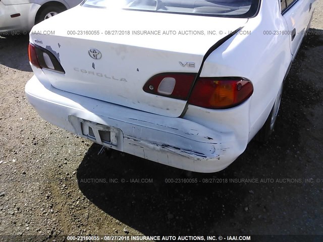 1NXBR12E4XZ219815 - 1999 TOYOTA COROLLA VE/CE/LE 白色 照片 6