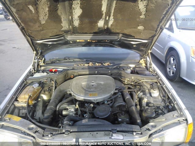 WDBCA39E1MA593148 - 1991 MERCEDES-BENZ 560 SEL GOLD photo 10