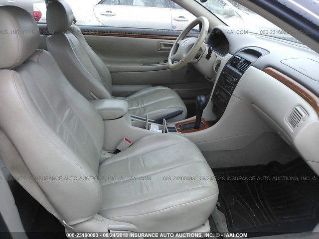 2T1CF28P32C590440 - 2002 TOYOTA CAMRY SOLARA SE/SLE Qara foto 5