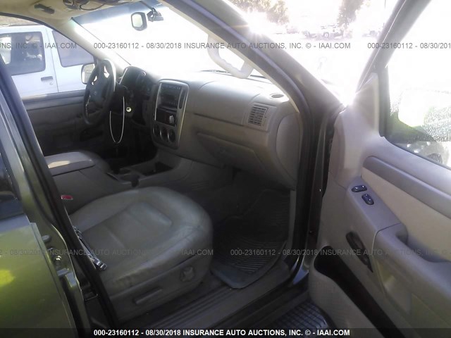 1FMZU63E34ZB35606 - 2004 FORD EXPLORER XLT/XLT SPORT/NBX 绿色 照片 5