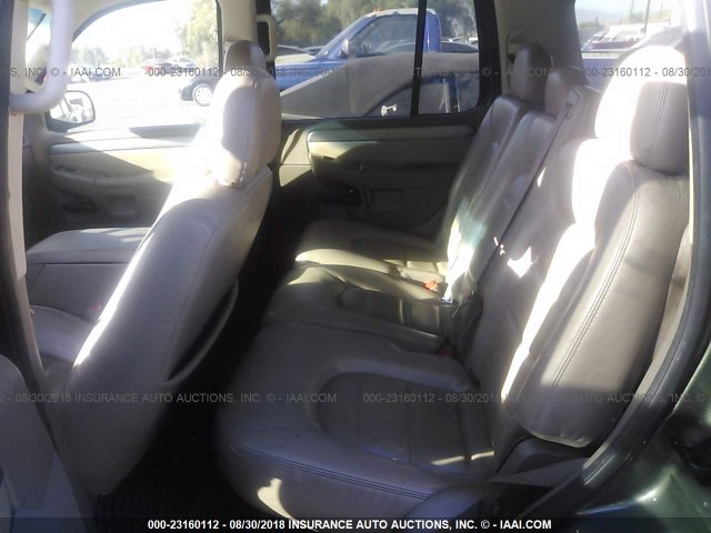 1FMZU63E34ZB35606 - 2004 FORD EXPLORER XLT/XLT SPORT/NBX 绿色 照片 8