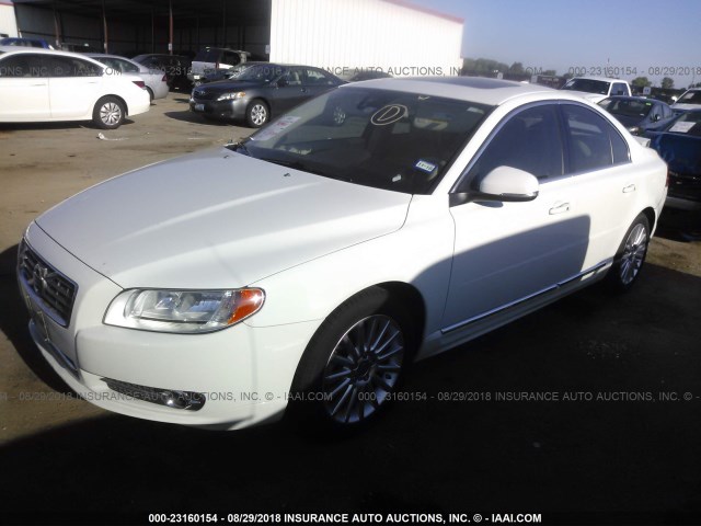 YV1952AS9C1162612 - 2012 VOLVO S80 3.2 WHITE photo 2