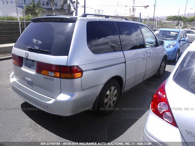 5FNRL18674B057381 - 2004 HONDA ODYSSEY EX 灰色 照片 4