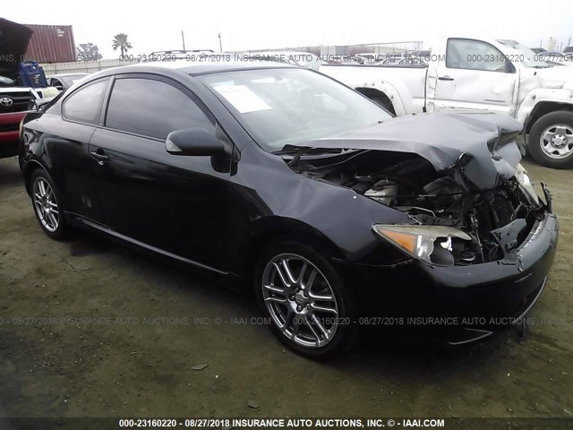 JTKDE177670189168 - 2007 TOYOTA SCION TC BLACK photo 1