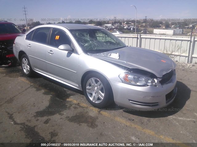 2G1WB5E37G1183814 - 2016 CHEVROLET IMPALA LIMITED LT SILVER photo 1