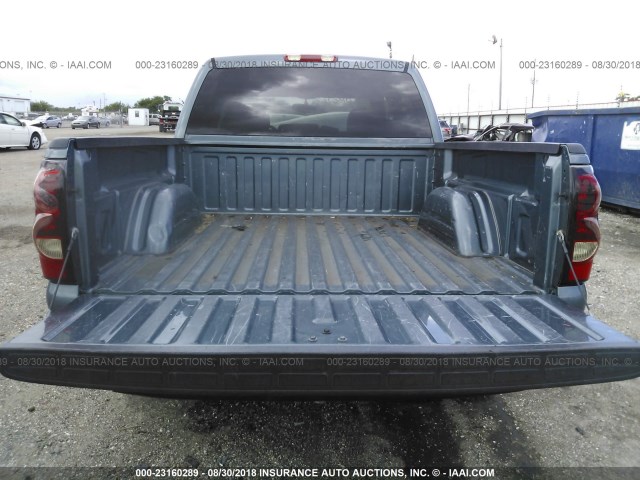 2GCEC13V561340297 - 2006 CHEVROLET SILVERADO C1500 BLUE photo 8