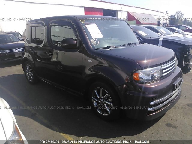 JN8AZ28R59T103391 - 2009 NISSAN CUBE S/SL PURPLE photo 1