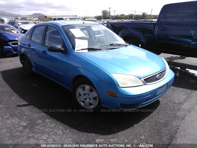 1FAFP34N07W293988 - 2007 FORD FOCUS ZX4/S/SE/SES 蓝色 照片 1