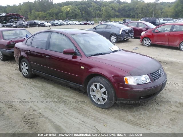 WVWPD63B8XE468588 - 1999 VOLKSWAGEN PASSAT GLX RED photo 1