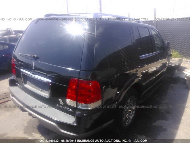 5LMEU88H15ZJ09758 - 2005 LINCOLN AVIATOR 黑色 照片 4