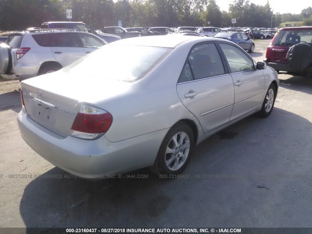 4T1BE30K66U728304 - 2006 TOYOTA CAMRY LE/XLE/SE 银色 照片 4
