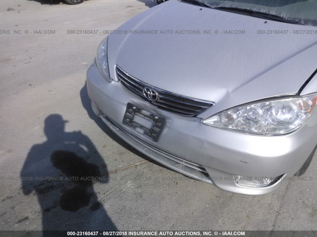 4T1BE30K66U728304 - 2006 TOYOTA CAMRY LE/XLE/SE 银色 照片 6