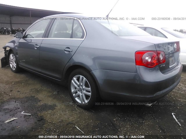 3VWEG81K77M193073 - 2007 VOLKSWAGEN JETTA WOLFSBURG 灰色 照片 3
