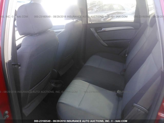 KL1TD66E09B619942 - 2009 CHEVROLET AVEO LS/LT 红色 照片 8