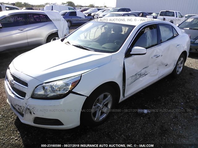 1G11C5SA7DF274435 - 2013 CHEVROLET MALIBU 1LT თეთრი ფოტო 6
