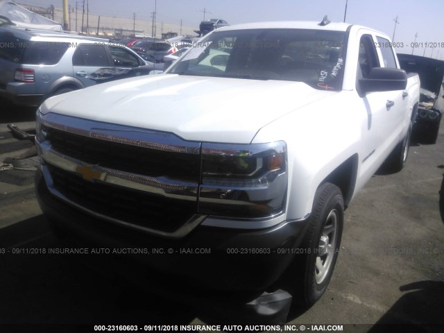 3GCPCNEC3GG314138 - 2016 CHEVROLET SILVERADO C1500/C1500  LS WHITE photo 2