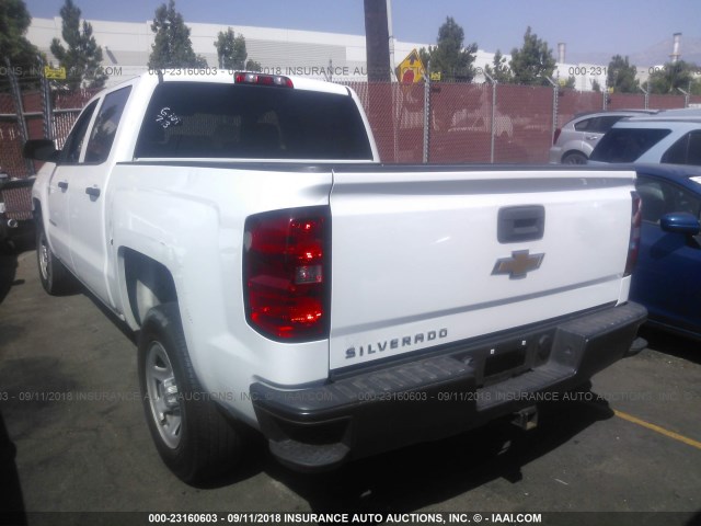 3GCPCNEC3GG314138 - 2016 CHEVROLET SILVERADO C1500/C1500  LS WHITE photo 3