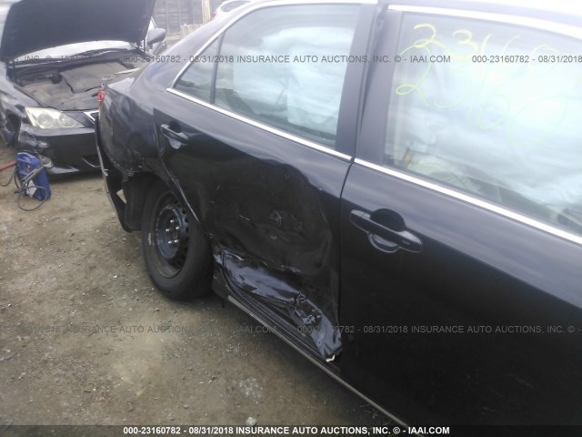 4T1BD1FK6EU115872 - 2014 TOYOTA CAMRY HYBRID/LE/XLE 黑色 照片 6