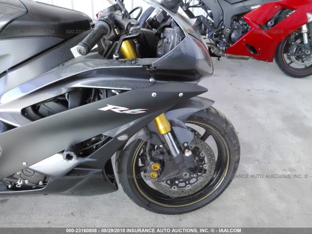 JYARJ12E17A020681 - 2007 YAMAHA YZFR6 L GRAY photo 5