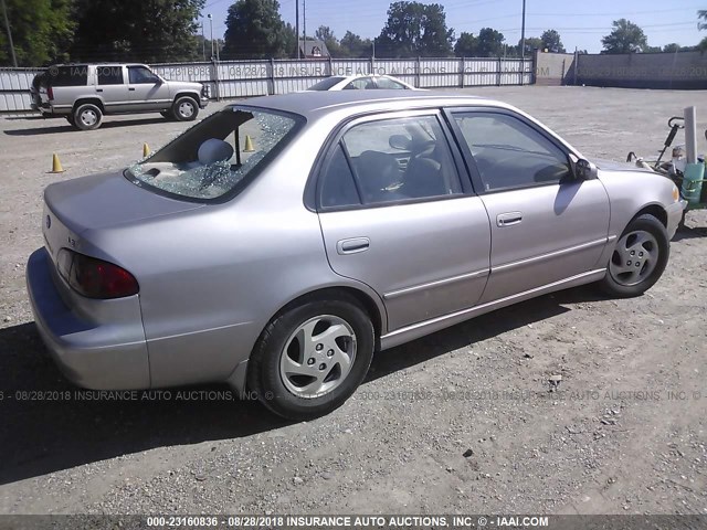 1NXBR12E6XZ179415 - 1999 TOYOTA COROLLA VE/CE/LE 金色 照片 4