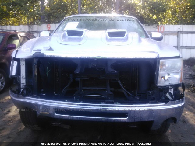 3GTRCVE03AG233050 - 2010 GMC SIERRA C1500 SLE SILVER photo 6