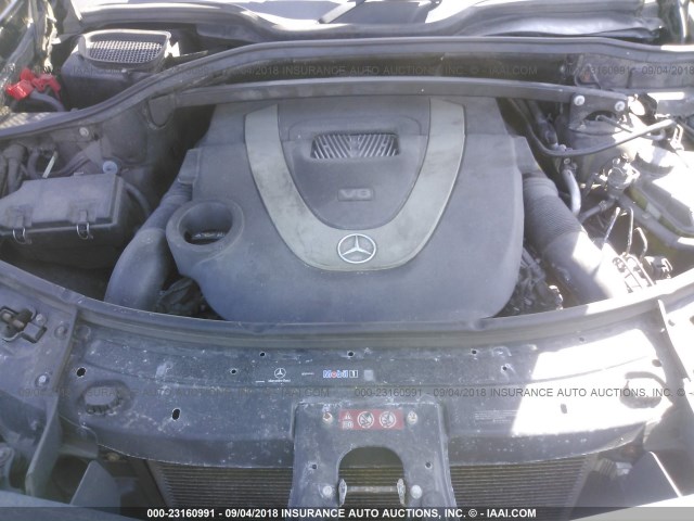 4JGBF7BEXAA568501 - 2010 MERCEDES-BENZ GL 450 4MATIC BLACK photo 10