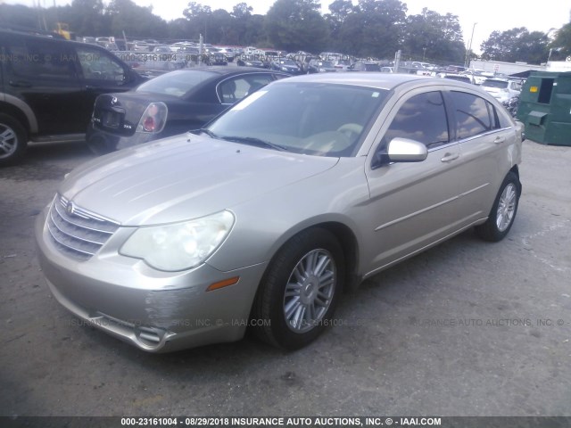 1C3LC46K87N517181 - 2007 CHRYSLER SEBRING GOLD photo 2