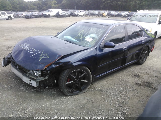 JN1DA31A43T424889 - 2003 NISSAN MAXIMA GLE/SE BLUE photo 6