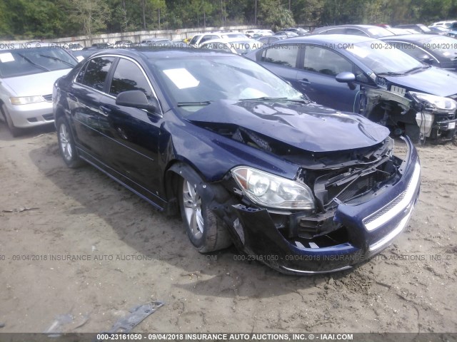 1G1ZG57B89F173288 - 2009 CHEVROLET MALIBU LS მუქი ლურჯი ფოტო 1