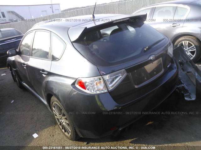 JF1GR7E67DG854528 - 2013 SUBARU IMPREZA WRX GRAY photo 3