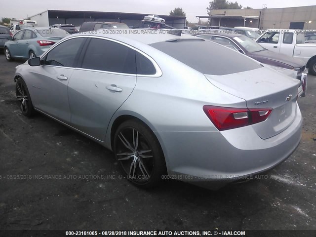 1G1ZB5ST3GF253349 - 2016 CHEVROLET MALIBU LS 银色 照片 3