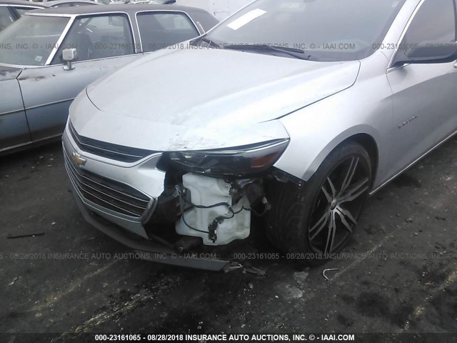 1G1ZB5ST3GF253349 - 2016 CHEVROLET MALIBU LS 银色 照片 6