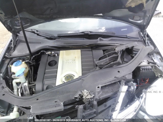 3VWRJ71K18M124796 - 2008 VOLKSWAGEN JETTA WOLFSBURG 灰色 照片 10
