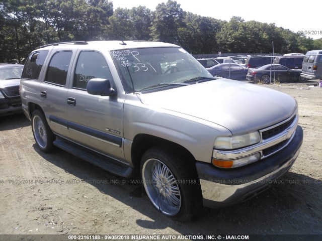 1GNEC13Z03R171402 - 2003 CHEVROLET TAHOE C1500 SILVER photo 1