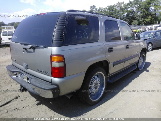 1GNEC13Z03R171402 - 2003 CHEVROLET TAHOE C1500 SILVER photo 6