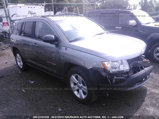 1J4NF1FB2BD277239 - 2011 JEEP COMPASS SPORT GRAY photo 1