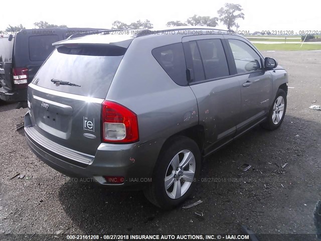 1J4NF1FB2BD277239 - 2011 JEEP COMPASS SPORT GRAY photo 4