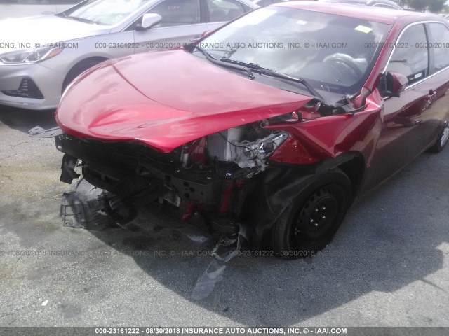 4T1BF1FK3EU799208 - 2014 TOYOTA CAMRY L/SE/LE/XLE RED photo 6