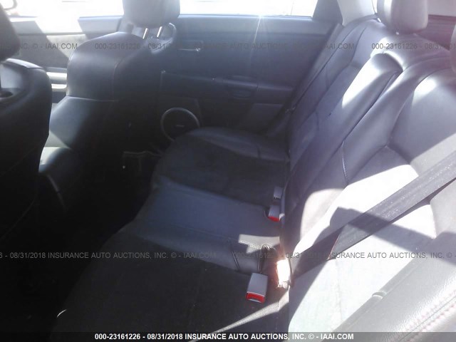 JM1BK34M891195046 - 2009 MAZDA SPEED 3 RED photo 8