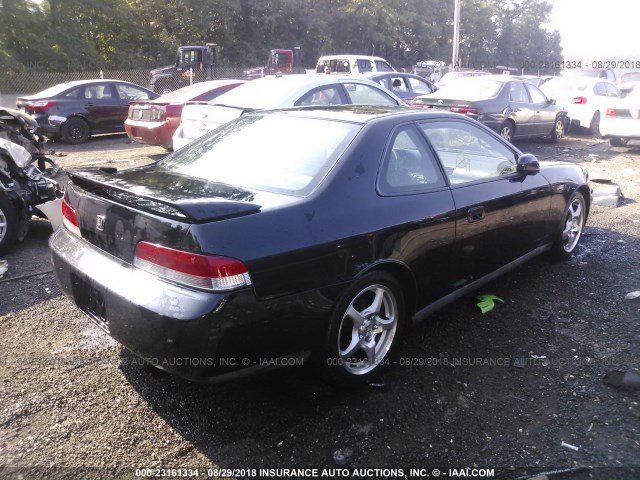 JHMBB6146WC001585 - 1998 HONDA PRELUDE BLACK photo 4