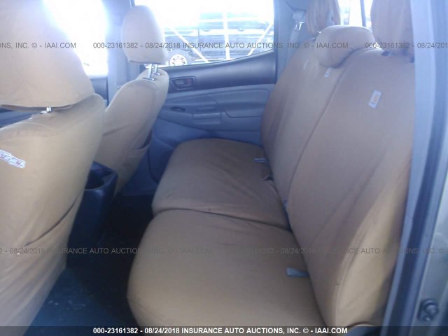 3TMJU4GNXDM156115 - 2013 TOYOTA TACOMA DOUBLE CAB PRERUNNER GRAY photo 8