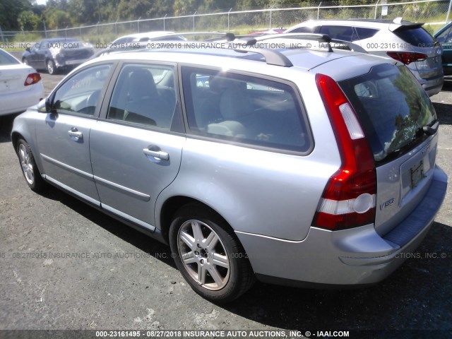 YV1MW382062173290 - 2006 VOLVO V50 2.4I SILVER photo 3