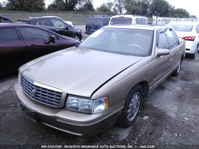 1G6KF5497WU714757 - 1998 CADILLAC DEVILLE CONCOURS GOLD photo 6