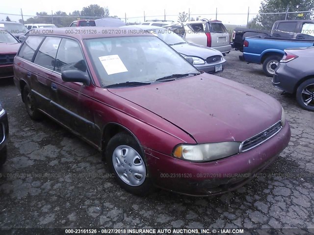 4S3BK4251T7309295 - 1996 SUBARU LEGACY BRIGHTON RED photo 1