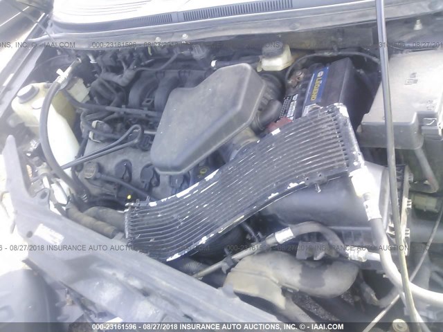 2FMDK39C47BB22617 - 2007 FORD EDGE SEL PLUS GRAY photo 10