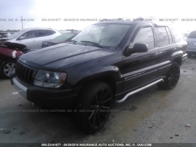 1J4GW48S04C193470 - 2004 JEEP GRAND CHEROKEE LAREDO/COLUMBIA/FREEDOM 黑色 照片 2