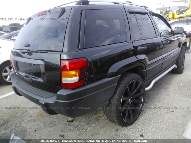 1J4GW48S04C193470 - 2004 JEEP GRAND CHEROKEE LAREDO/COLUMBIA/FREEDOM 黑色 照片 4