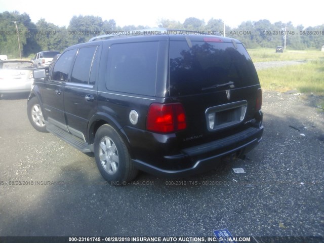 5LMFU28R93LJ40119 - 2003 LINCOLN NAVIGATOR Schwarz Foto 3