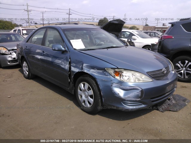 4T1BE32K74U827515 - 2004 TOYOTA CAMRY LE/XLE/SE 浅蓝色 照片 1